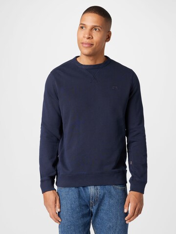 CAMEL ACTIVE Sweatshirt in Blauw: voorkant