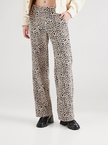 Loosefit Pantaloni 'Chiara' di MAC in beige: frontale