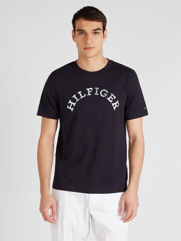 TOMMY HILFIGER T-Shirt in Blau: predná strana