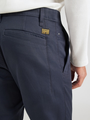 G-STAR - Slimfit Pantalón chino 'Bronson 3.0' en azul