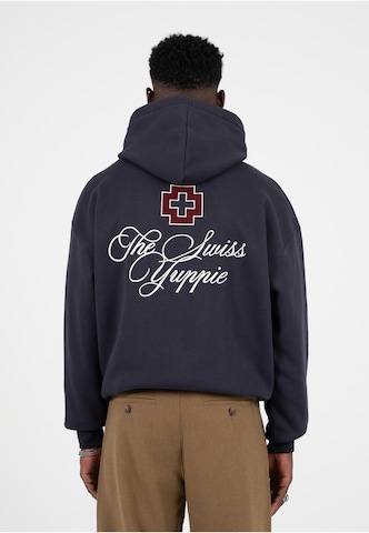 Prohibited Mikina 'The Swiss Yuppie' – šedá: přední strana