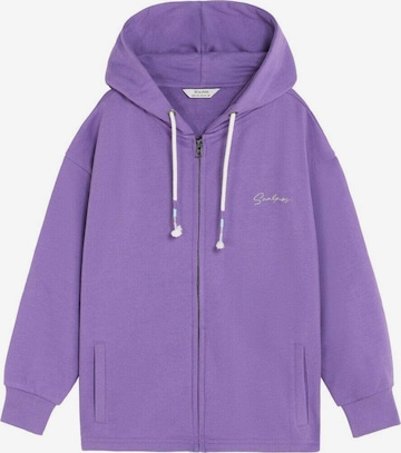 purpurinė Scalpers Džemperis 'Shinnyskull': priekis