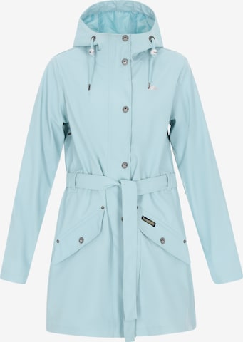 Manteau mi-saison Schmuddelwedda en bleu : devant