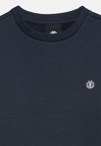 ELEMENT Αθλητική μπλούζα φούτερ 'EMBROIDERY' σε μπλε