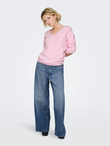 ONLY Sweater 'Rica' in Pink