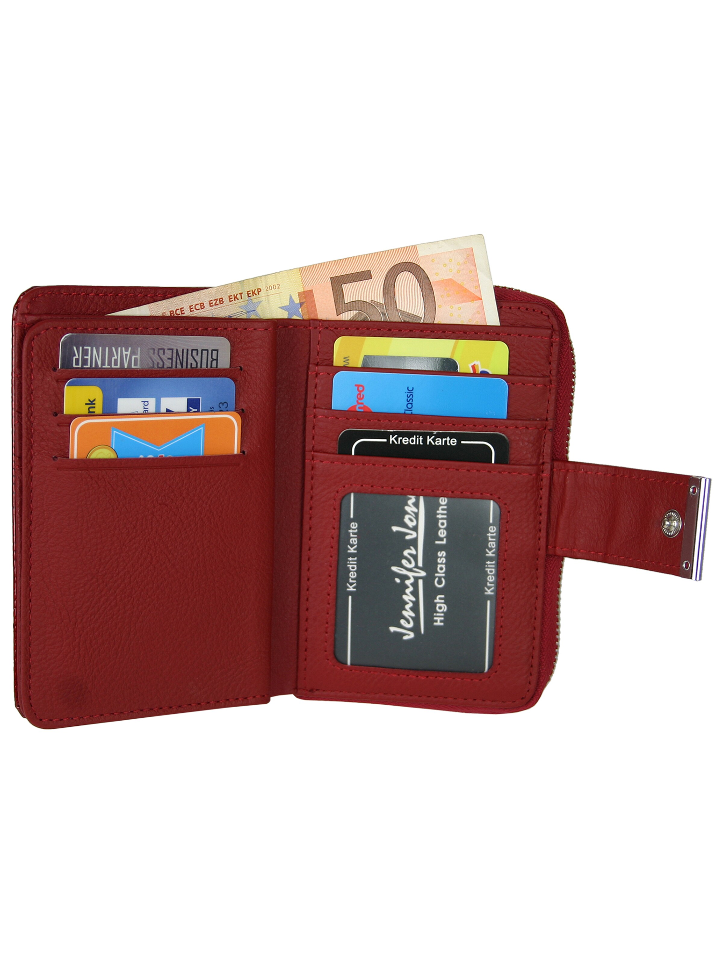 Jennifer Jones Wallet in Red