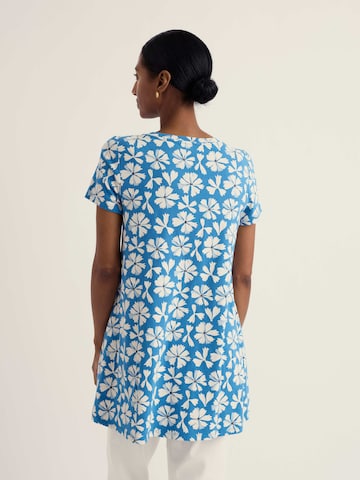 Tricou 'Screenprint' de la Seasalt Cornwall pe albastru