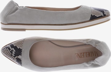 Madeleine Flats & Loafers in 40 in Grey: front