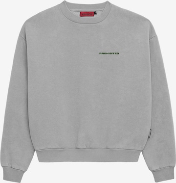 Prohibited Sweatshirt in Grau: predná strana