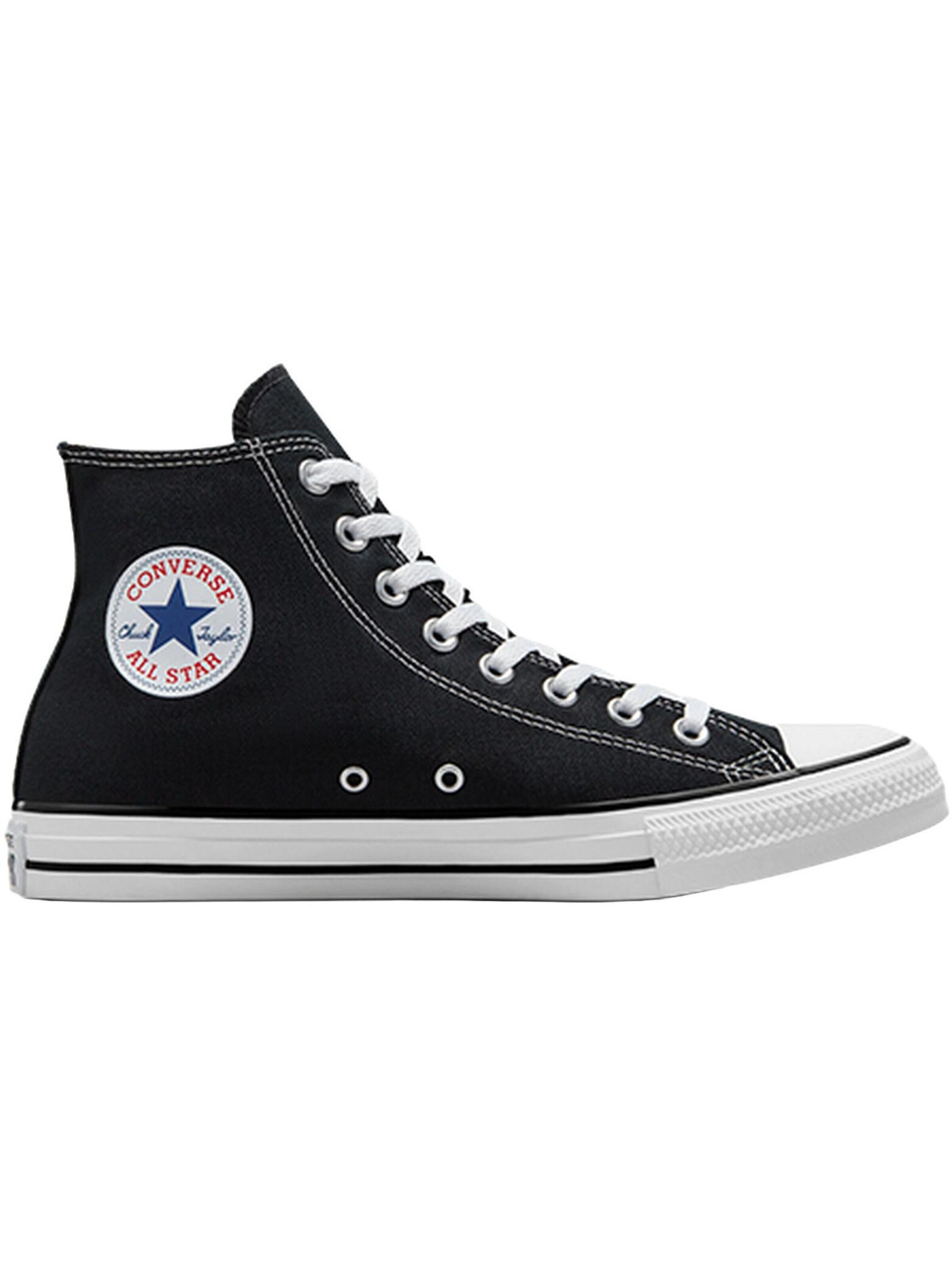 CONVERSE Sneakers laag 'Chuck Taylor All Star Hi' in Zwart