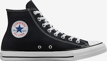 Baskets basses 'Chuck Taylor All Star Hi' CONVERSE en noir : devant