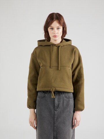 Sweat-shirt G-Star RAW en vert : devant