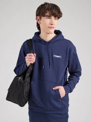 Sweat de sport 'FELIX' Hummel en bleu : devant
