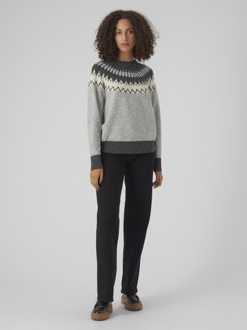 VERO MODA Pullover 'SIMONE' in Grau