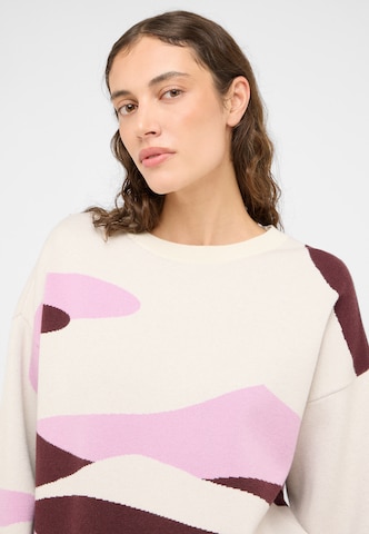 MUSTANG Sweater 'Style Donna' in Beige
