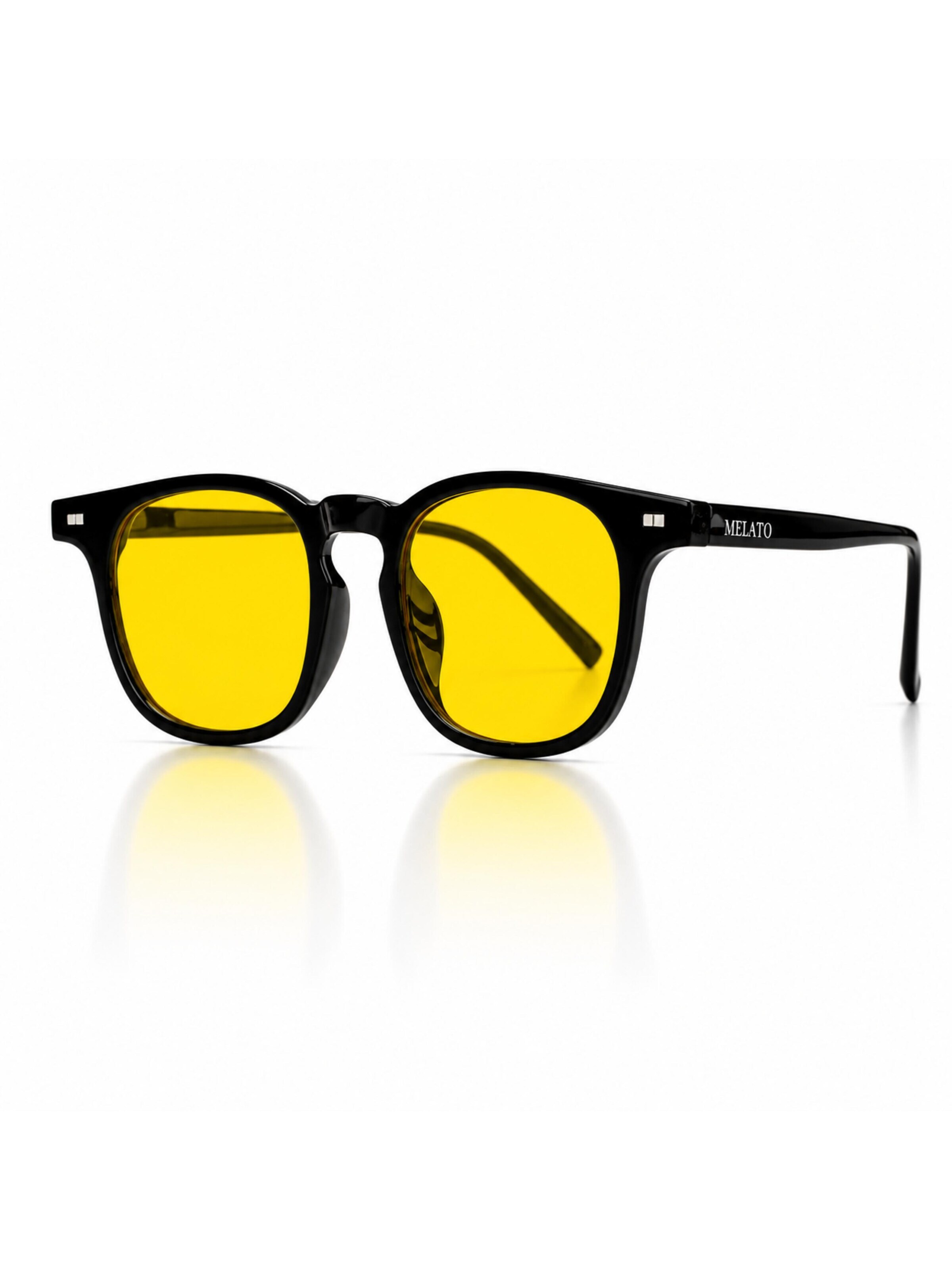 Lunettes 'Dusk' Melato en jaune