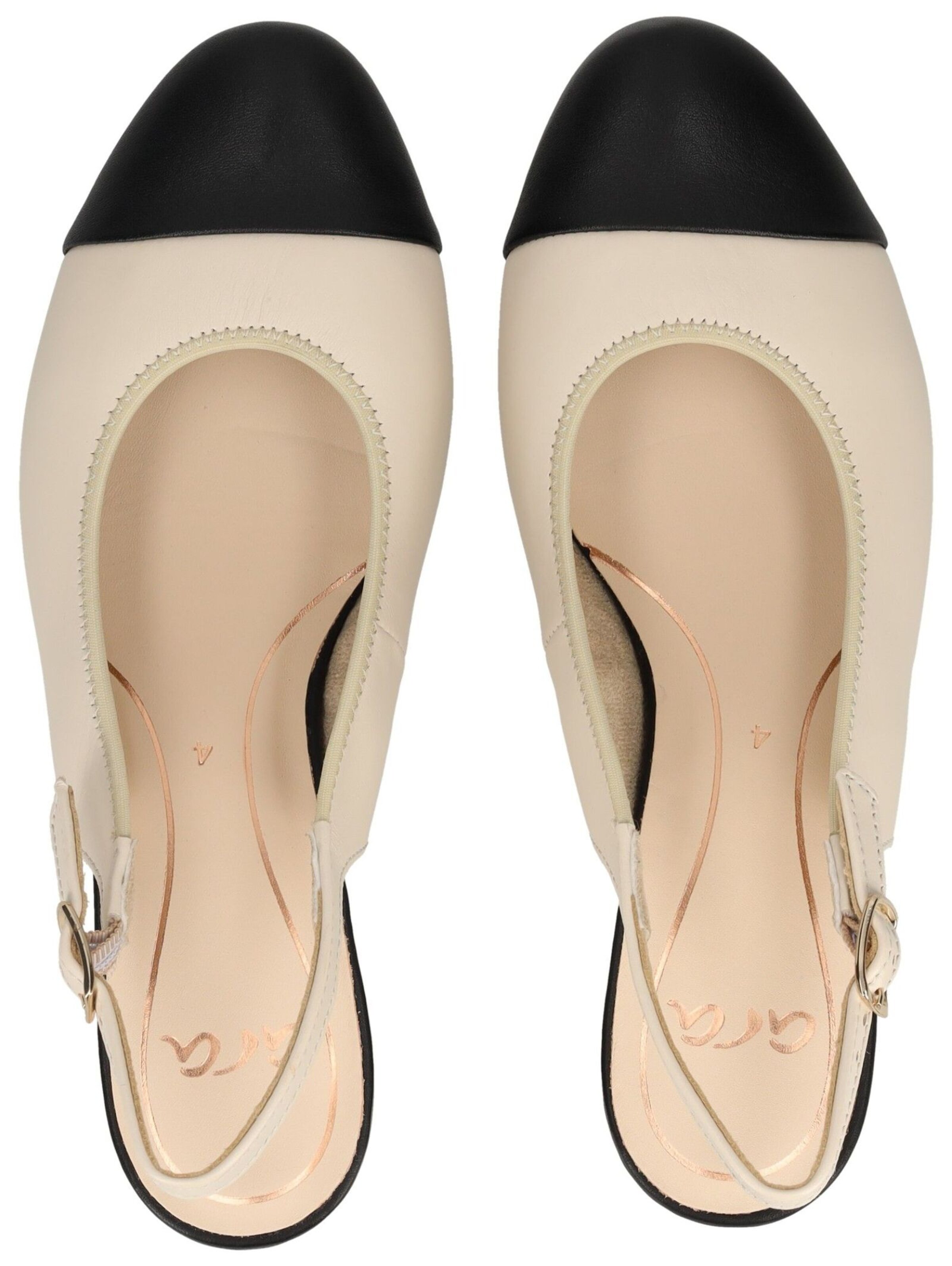 Escarpins à bride arrière ARA en beige