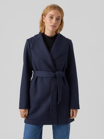 VERO MODA Between-seasons coat 'Dona Vivian' in Blue: front