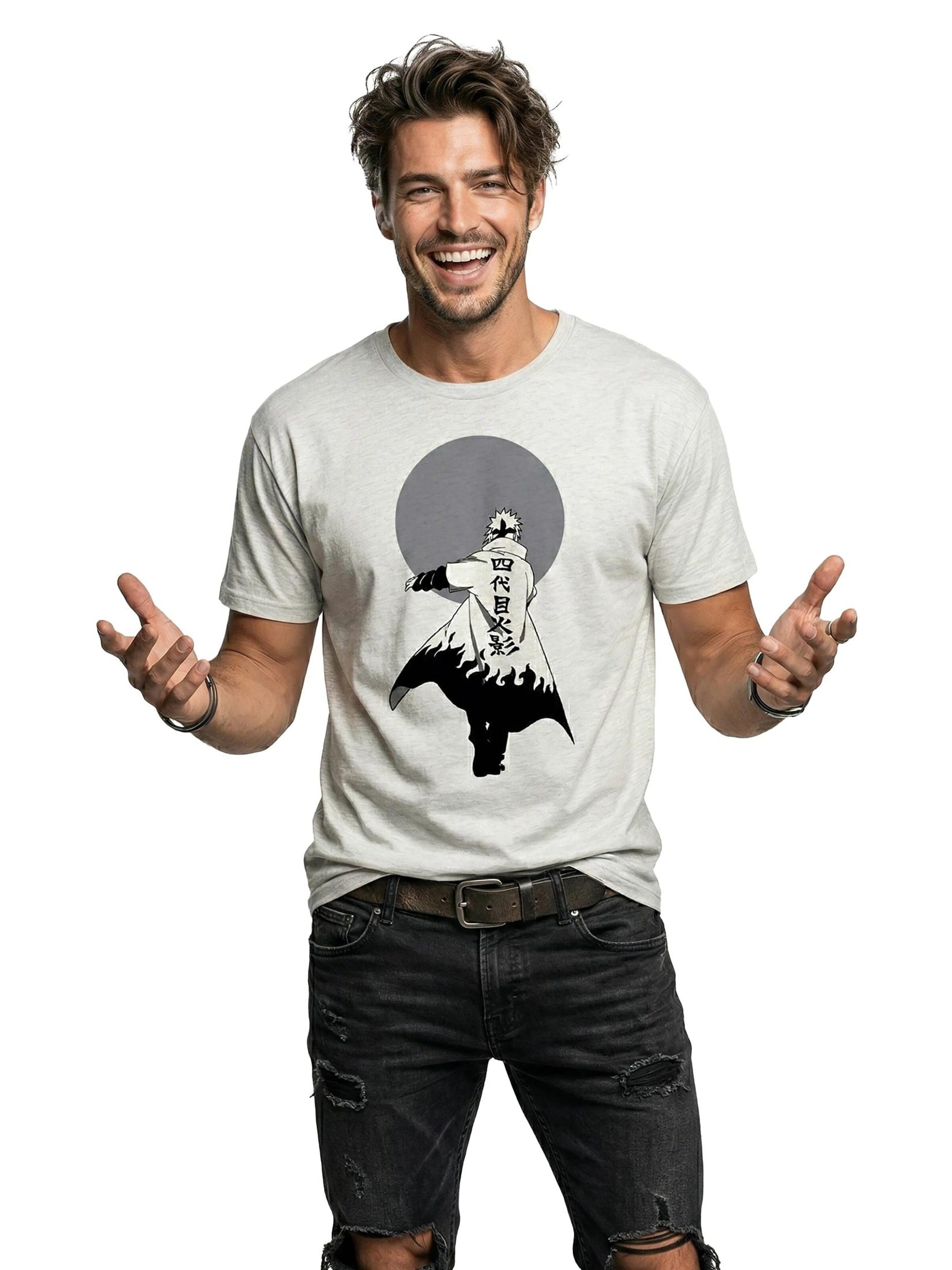 MAKAYA Shirt 'Ninja' in White