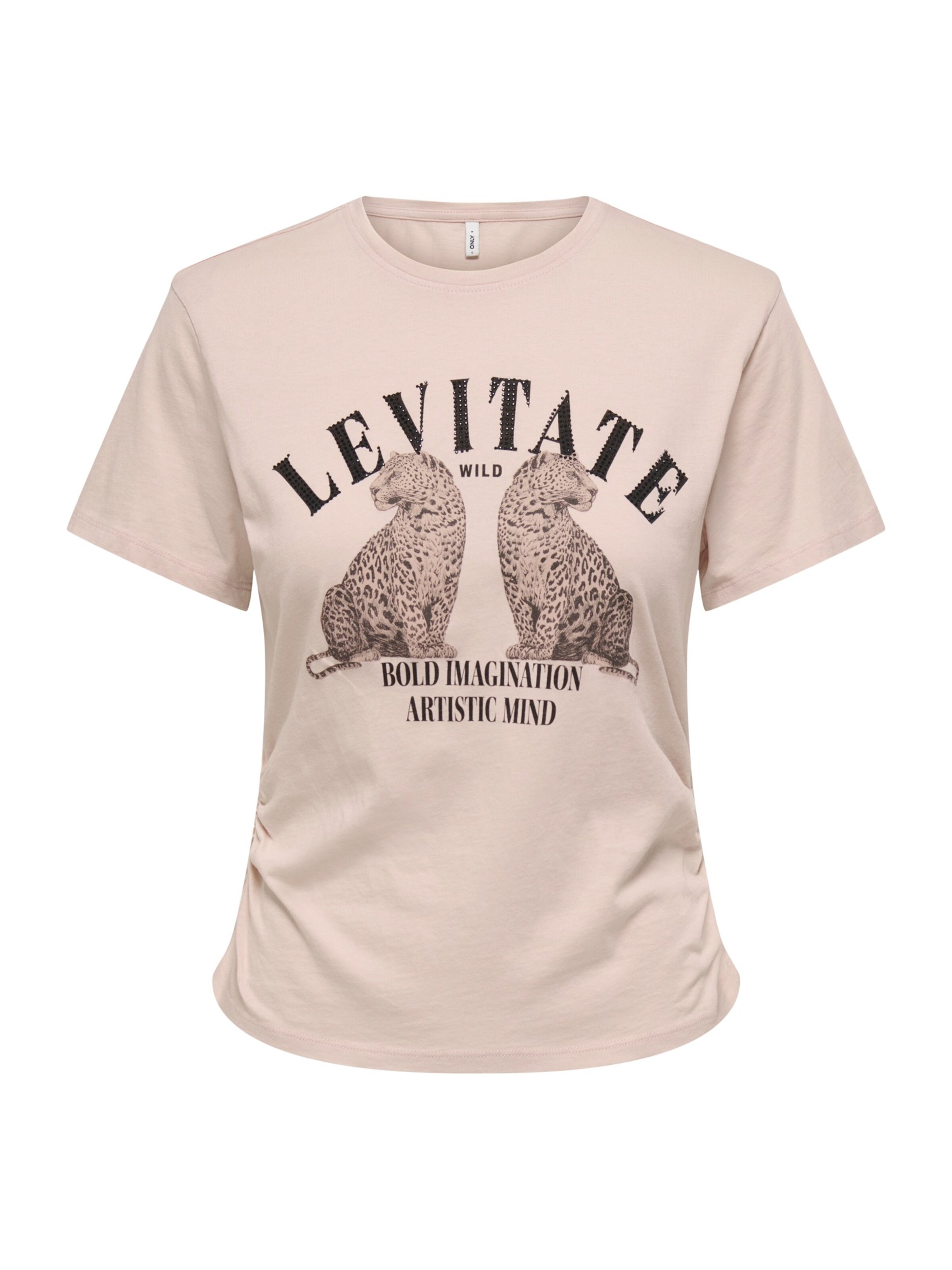 ONLY Póló 'ONLLUCY' - rózsaszín: elől