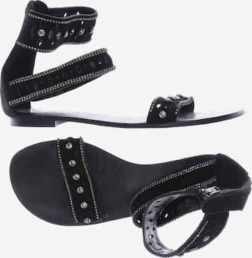 APEPAZZA Sandals & High-Heeled Sandals in 39 in Black: front