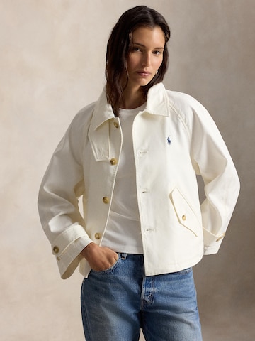 Veste mi-saison Polo Ralph Lauren en beige : devant