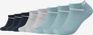 SKECHERS Athletic Socks in Blue: front