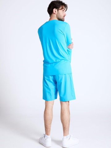 SPORTKIND Funktionsshirt 'Crew Neck Long Sleeve Shirt'‌‌‌‌‌‌‌‌‌‌ in Blau