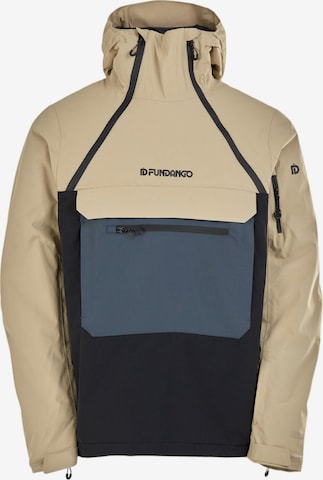 Veste outdoor 'Hydra ECO Anorak' Fundango en beige : devant