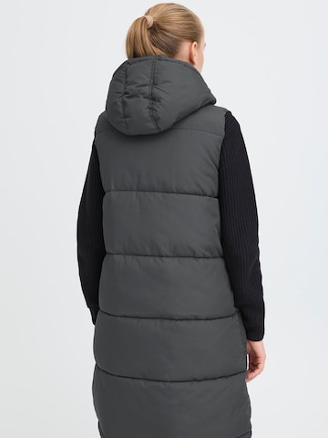 Gilet ' OXMINNA LONG ' di Oxmo in grigio