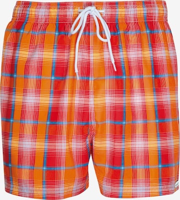 wavebreaker Rövid fürdőnadrágok - narancs: elől