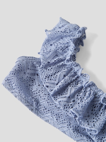 Lil'Atelier Bustier Bikini in Blauw