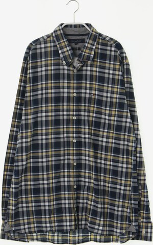 TOMMY HILFIGER Button Up Shirt in L in Grey: front