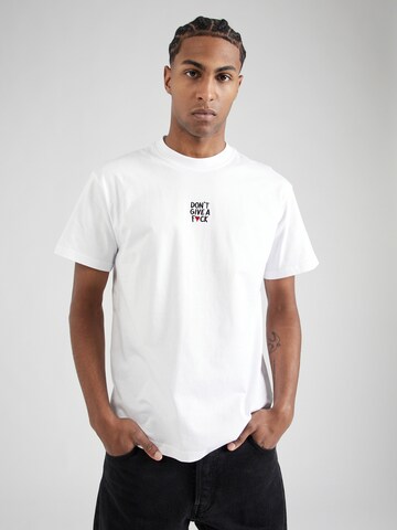 Iriedaily Shirt 'Give A' in White: front