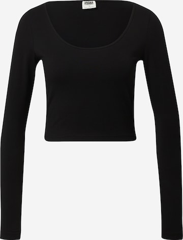 Urban Classics Shirt in Black: front