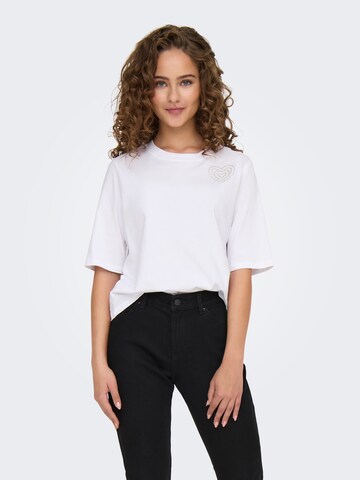 ONLY Shirt 'ONLANTONIA' in White: front