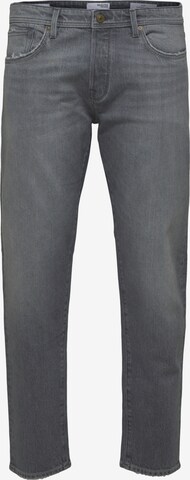 regular Jeans 'Toby' di SELECTED HOMME in grigio: frontale