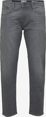 SELECTED HOMME Regular Jeans 'Toby' in Grijs: voorkant