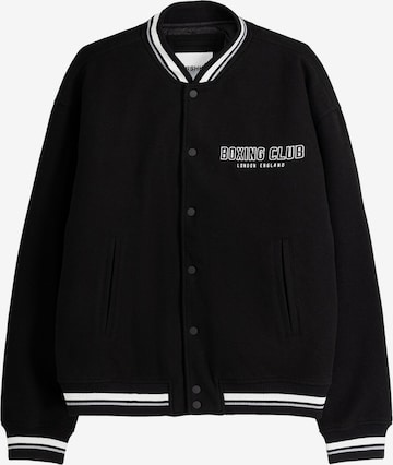 Bershka Jacke in Schwarz: predná strana