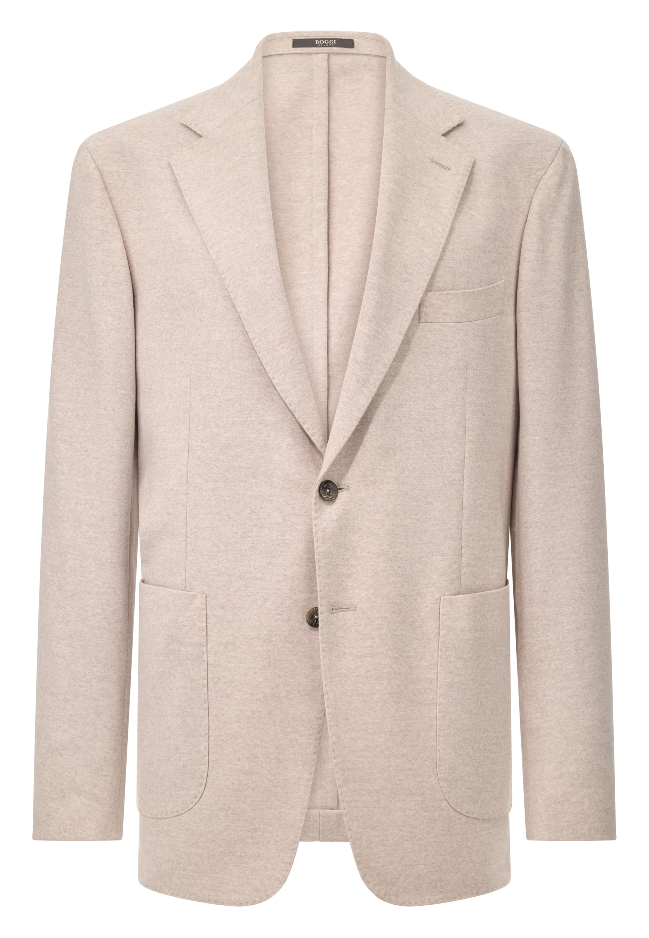 Boggi Milano Regular Fit Sakko 'B Jersey' in Beige: Vorderseite