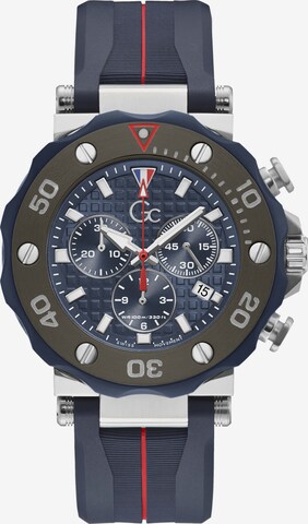 Gc Analog Watch 'Gc DiverCode Chrono' in Silver: front