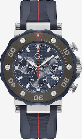 Gc Analog Watch 'Gc DiverCode Chrono' in Silver: front