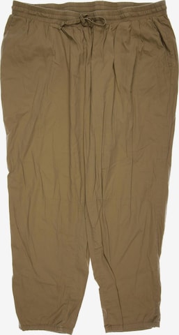 Ulla Popken Pants in 7XL in Brown: front