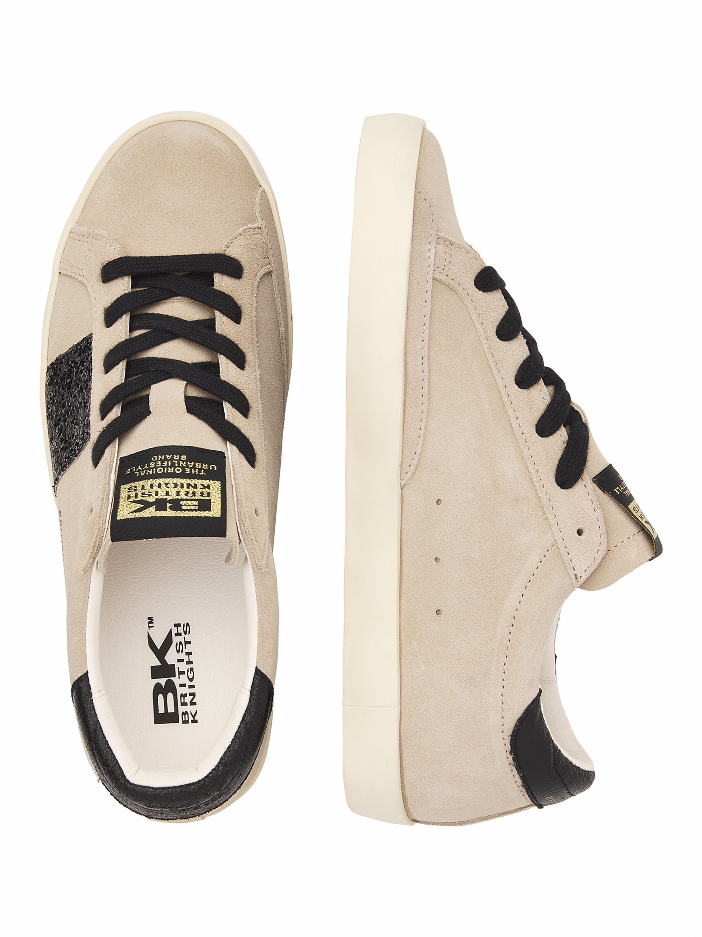 BRITISH KNIGHTS Sneaker 'SYRA' in Beige: oben