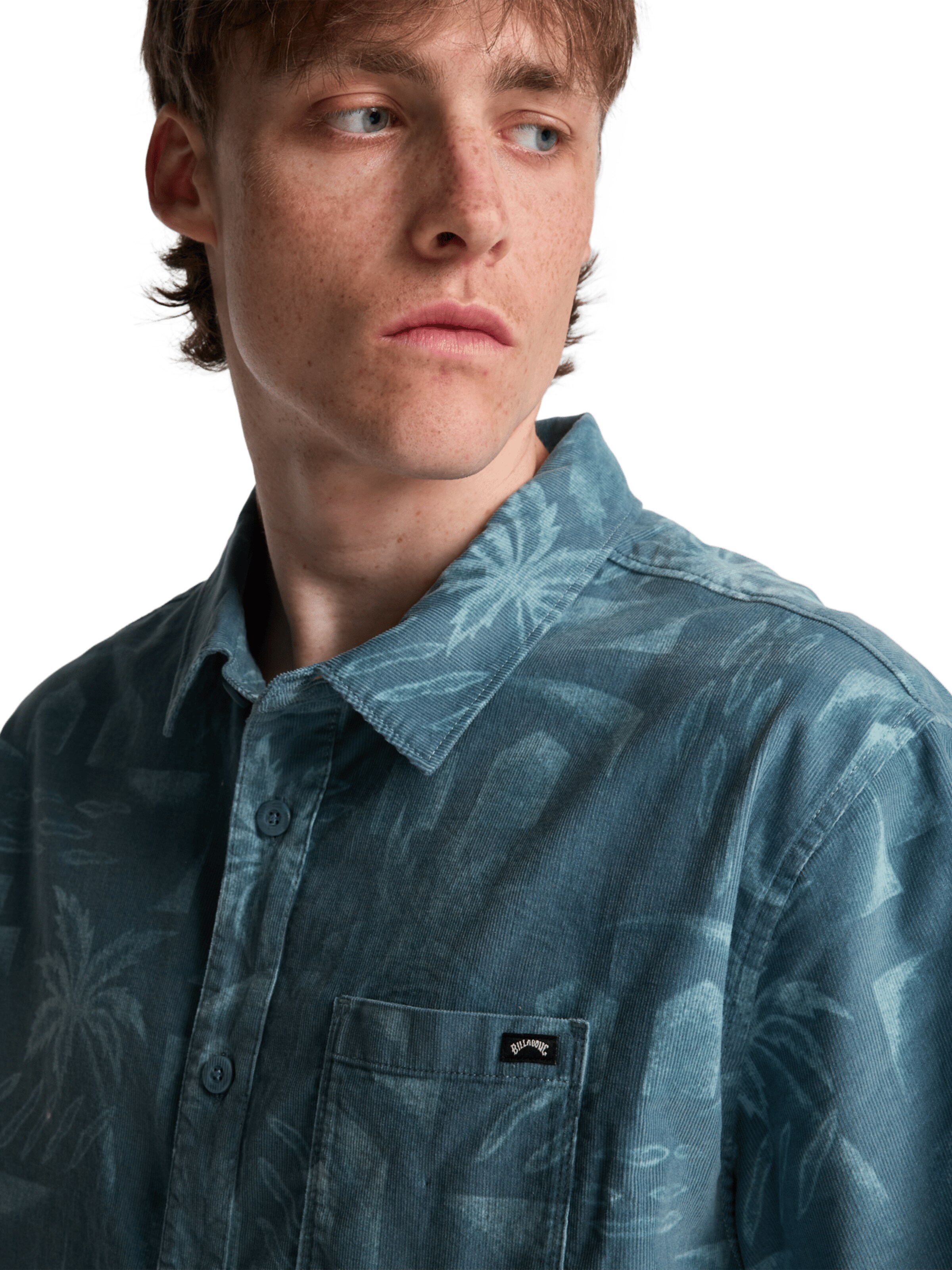BILLABONG Comfort fit Button Up Shirt 'Solana' in Blue