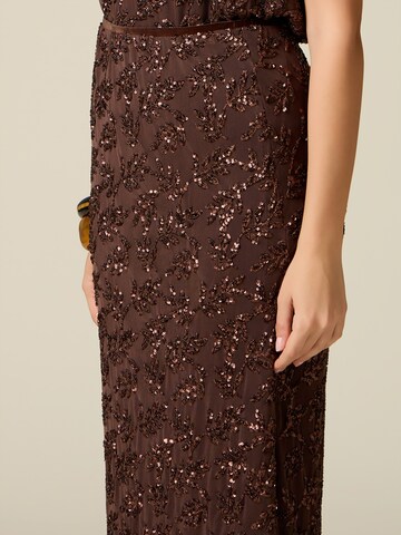 Jupe oltre en marron