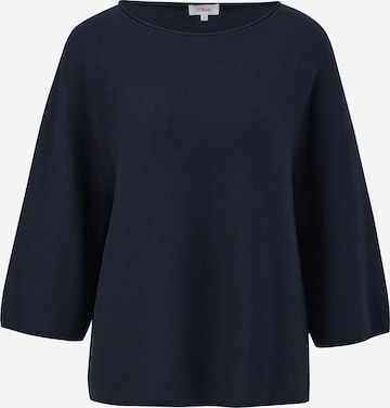 Pull-over s.Oliver en bleu : devant