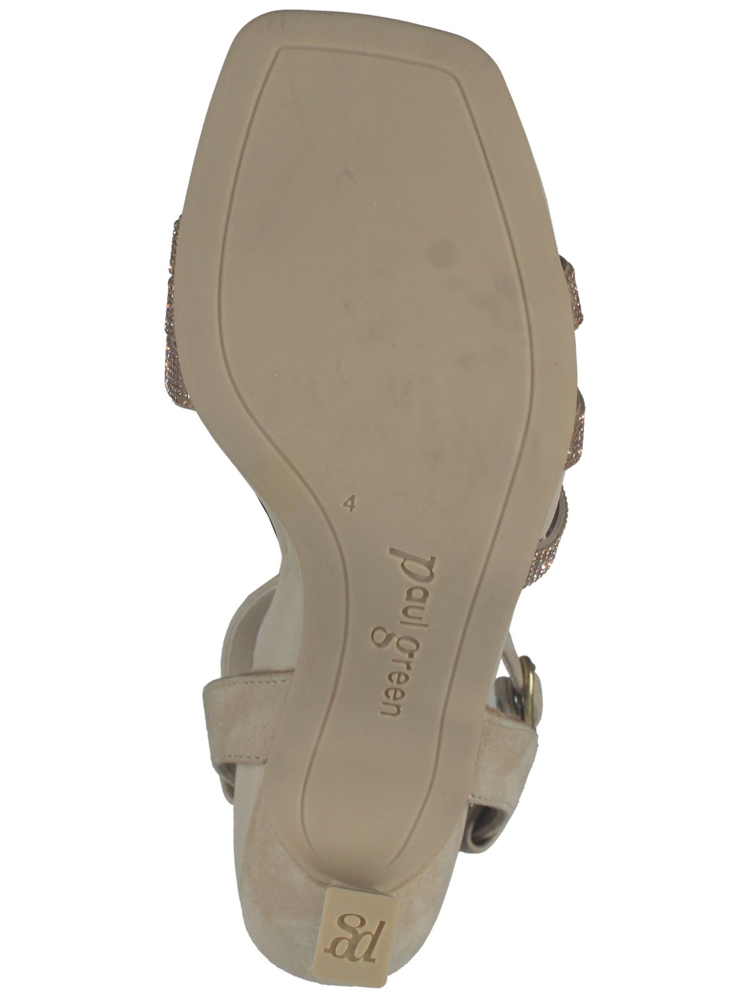 Paul Green Sandaler med rem i beige