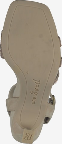 Paul Green Strap sandal in Beige