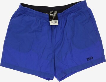 BOSS Shorts in 34 in Blue: front